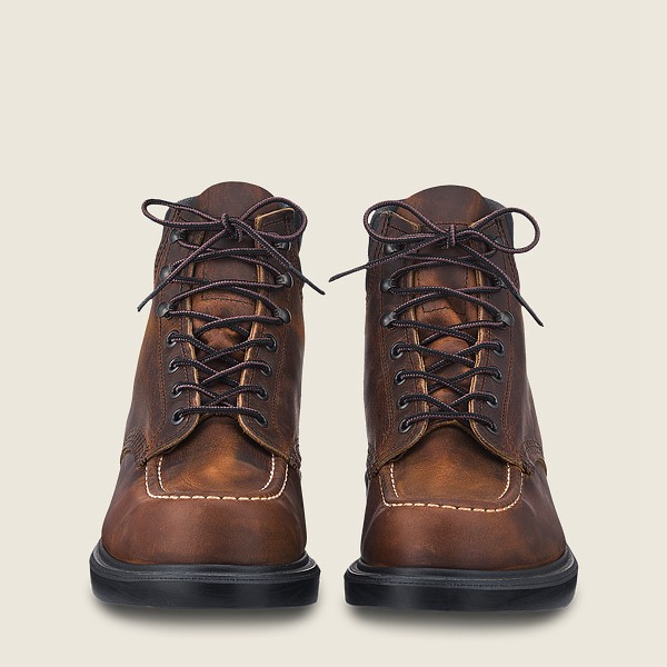 Heritage Støvler Herre - Red Wing Classic Supersole - 6-Inchr Rough & Tough Læder - Mørkebrune - VDL